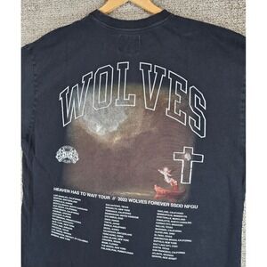 Darc Sport Wolves Club Heaven Has To Wait Tour T Shirt XXL Mens Limited 385-1000